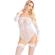 Leg Avenue - Bare Shoulder Bodysuit White