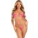 Leg Avenue - Diamonds Body Bikini Fuksia