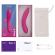 We-Vibe - Rave 2 G-piste Vibraattori Pinkki