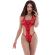 Chilirose - Cr 4460 Bodysuit Red