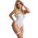 Subblime - Teddy With Garter Strap Detail Chest White