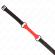 Kink - Bone Gag With Leatherette Strap Red Adjustable 41-57 CM
