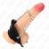 Kink - Penisrengas 4 CM Ketju 7 CM Metalli Nahkavyll