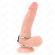 Kink - Double Metal Penisrengas 3,7 CM - 5 CM, yhdistetty nahkahihnalla, Malli 1