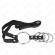 Kink ? 4 Yhdistetty Metallista Penisrengasta 3,8 CM ? 5 CM Nahkavyll 112 CM