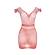 Subblime - 951924 Short Red Crochet Grill Dress One Size