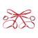 Subblime - 953706 Handcuffs With Bondage Belt Red One Size