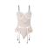 Subblime - 954291 Body With Chains + Garter Belt White L/XL