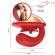Intense - Mariah Vibrator & Stimulator In U Shape 10 Vibrations Red