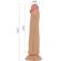 Pretty Love - Sharife Realistic Dildo 25 CM Flesh