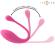 Intense - Janice U Vibrator Double Stimulation 10 Vibrations Pink Remote Control