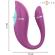 Intense - Annie U-Shaped Vibrator and Stimulator Purple Remote Control