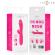 Intense - Ivy Flexible Vibrator 10 Vibrations With Stimulating Tongue Pink