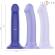 Intense - Victoria Vibrator With Suction Cup 10 Vibrations Dark Blue Remote Control