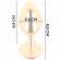 Kink -  Plug Anal Gold Rose Red Size M