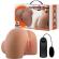 Crazy Bull - Mila Vibrator Butt With Realistic Vagina and Anus Flesh Control Remoto