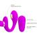 Pretty Love - Thunderbird Double Strap-On Vibrator Remote Control Purple