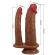 Pretty Love - Hulbert Double Realistic Dildo With Vibration Mulato