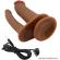 Pretty Love - Hulbert Double Realistic Dildo With Vibration Mulato