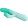 Pretty Love - Gigi Multifunction Rabbit Vibrator Aqua Green