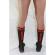 Macho - Thin Socks One Size BLACK/RED