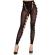 Leg Avenue - Seamless Opaque Stockings With Cutout At The Feet Black