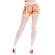 Leg Avenue - Heart Stockings With Garters White
