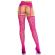 Leg Avenue - Heart Stockings With Garters Magenta