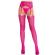 Leg Avenue - Heart Stockings With Garters Magenta