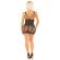 Leg Avenue - Mini Dress With Heart Lace Black