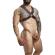 Mob - Dngeon Black Chain Harness One Size X
