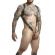 Mob - Dngeon Green Straight Back Harness One Size