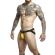 Mob - Dngeon Yellow Jockstrap With Chains One Size