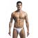 Mob - White Fetish Jockstrap Swimsuit Size L