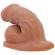 Pretty Love - Warnell Ultra Realistinen ja Joustava Dildo 9,5 CM Mulato