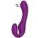 Xocoon ? 2-in-1 Strapless Strap-On Vibraattori Kauko-ohjaimella Violetti