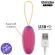 Oninder Cute - Love Pleasure Vibro-Wave Tapping Silikoni Kananmuna - Ilmainen maailmanlaajuinen sovellus