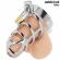 Addicted Toys Locked - Silver Lock Metallinen Penis siveysvy Koko S