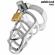 Addicted Toys Locked - Silver Lock Metallinen Penis siveysvy Koko S