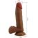 Baile - Abel Realistinen Dildo 21 CM Mulatto