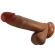 Baile - Abel Realistinen Dildo 21 CM Mulatto