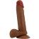 Baile - Abel Realistinen Dildo 21 CM Mulatto