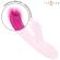 Intense - Christina Monitoiminen Rabbit Vibraattori 22.5 CM Pinkki