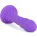 Silexd - Dreamy Dildo Fantasy Liquid Silicone  Lämpöreaktiivinen Violetti 18,5 CM