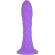 Silexd - Dreamy Dildo Fantasy Liquid Silicone  Lämpöreaktiivinen Violetti 18,5 CM