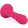 Silexd - Dreamy Dildo Fantasy Liquid Silicone  Lämpöreaktiivinen Fuksia 18,5 CM