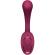 Satisfyer - G For Goddess 2 Rabbit Vibraattori Bottle Bordeaux