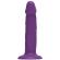Get Real - Realistinen Silikoni Vibraattori Dildo Purple 19.5 CM