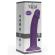 Get Real - Realistinen Silikoni Vibraattori Dildo Purple 19.5 CM