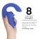 Womanizer - Blend Rabbit Vibraattori Stimulaattori Vibrant Blue